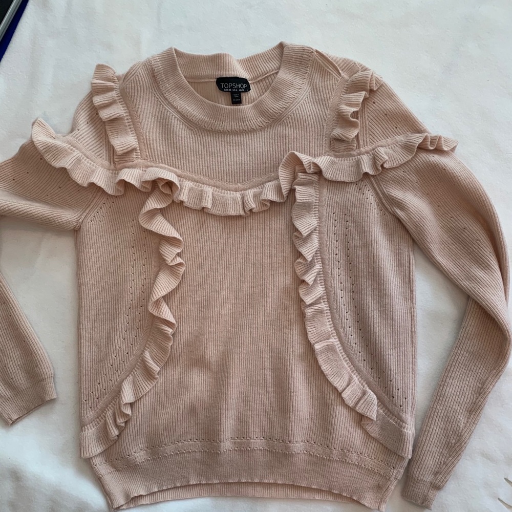 TopShop light pink sweater - Picture 3 of 7
